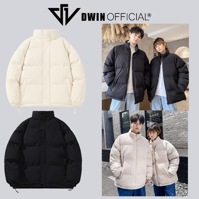 Áo khoác phao nam nữ DWIN local brand form oversize cổ cao unisex trần bông dày dặn siêu ấm AK04A