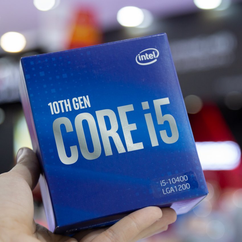 CPU Intel Core i5-10400F (6 Nhân 12 Luồng, 4.3GHz) - Socket 1200, "CPU Quốc Dân" Chuyên Game, Stream