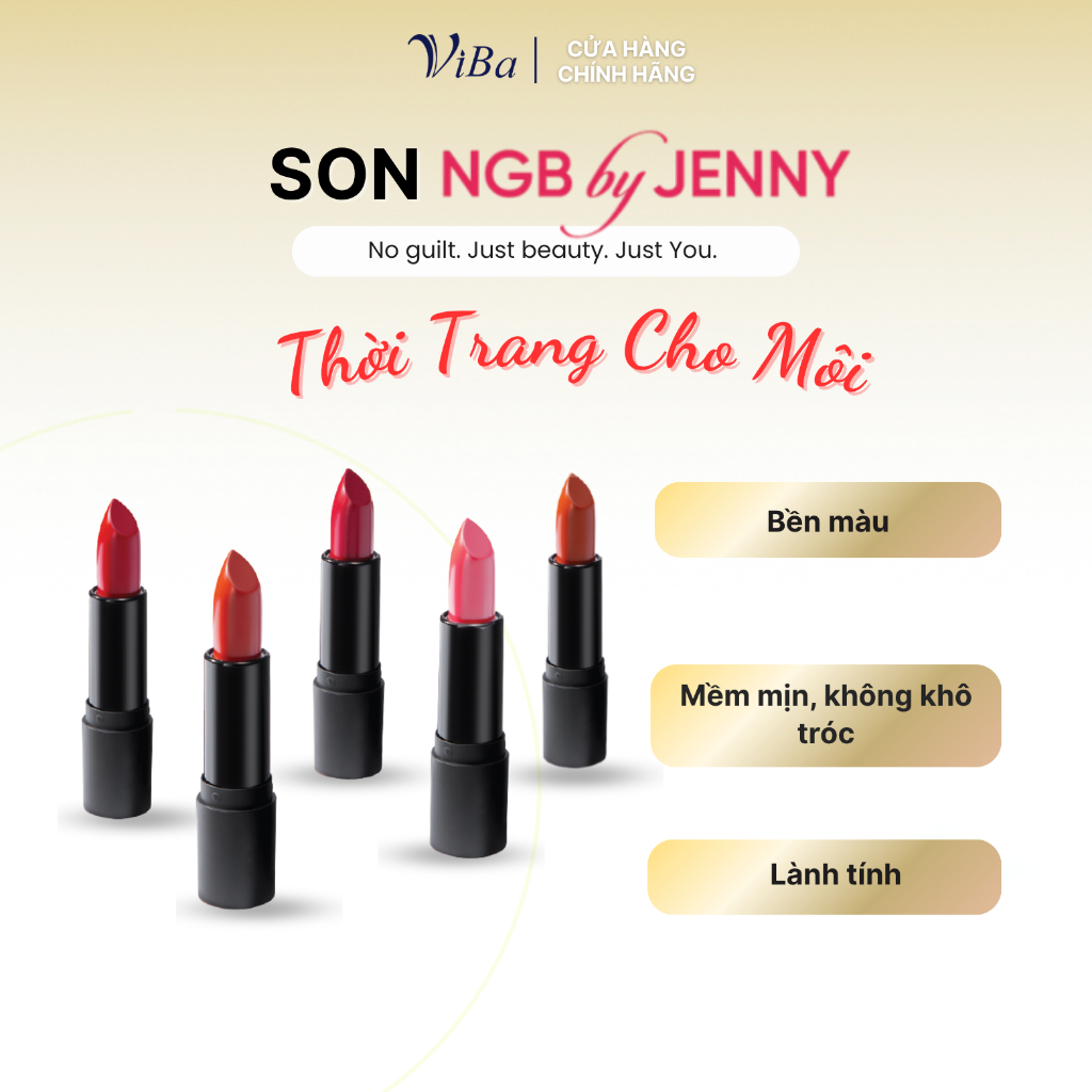 SON NBG BY JENNY - VIBA - THỜI TRANG CHO MÔI