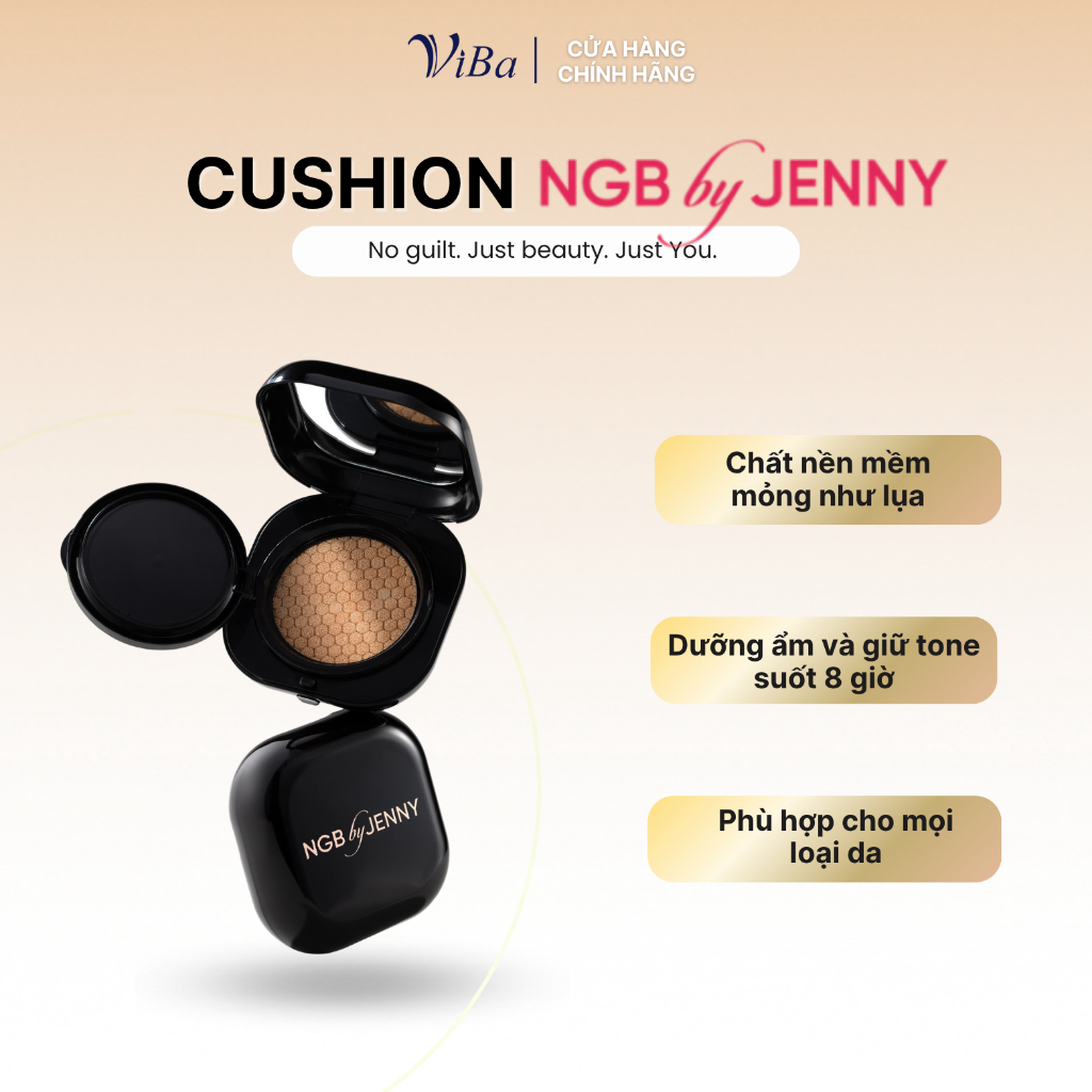 CUSHION NBG BY JENNY - VIBA - No Guilt Beauty 13G