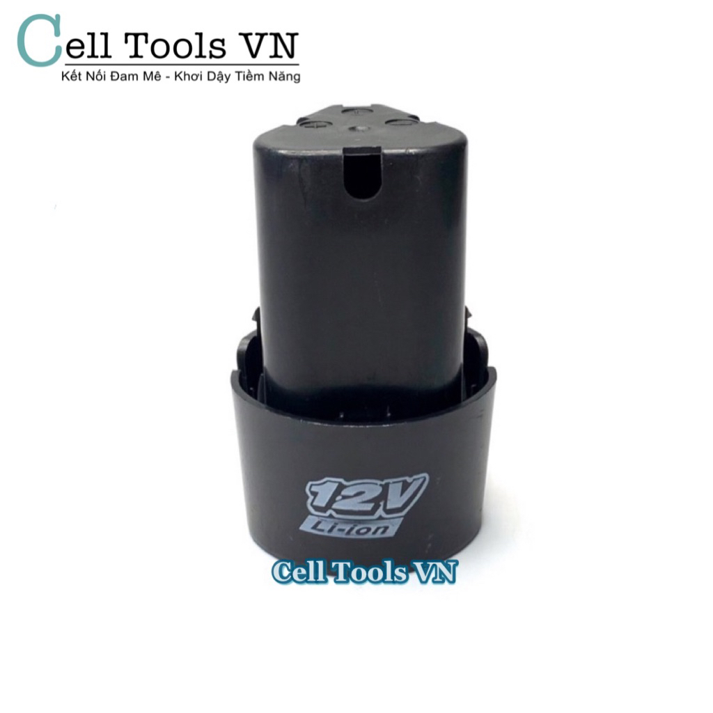 Vỏ TQ 12V - 2Ah 3S1P nhận DC (3cell - 18650)