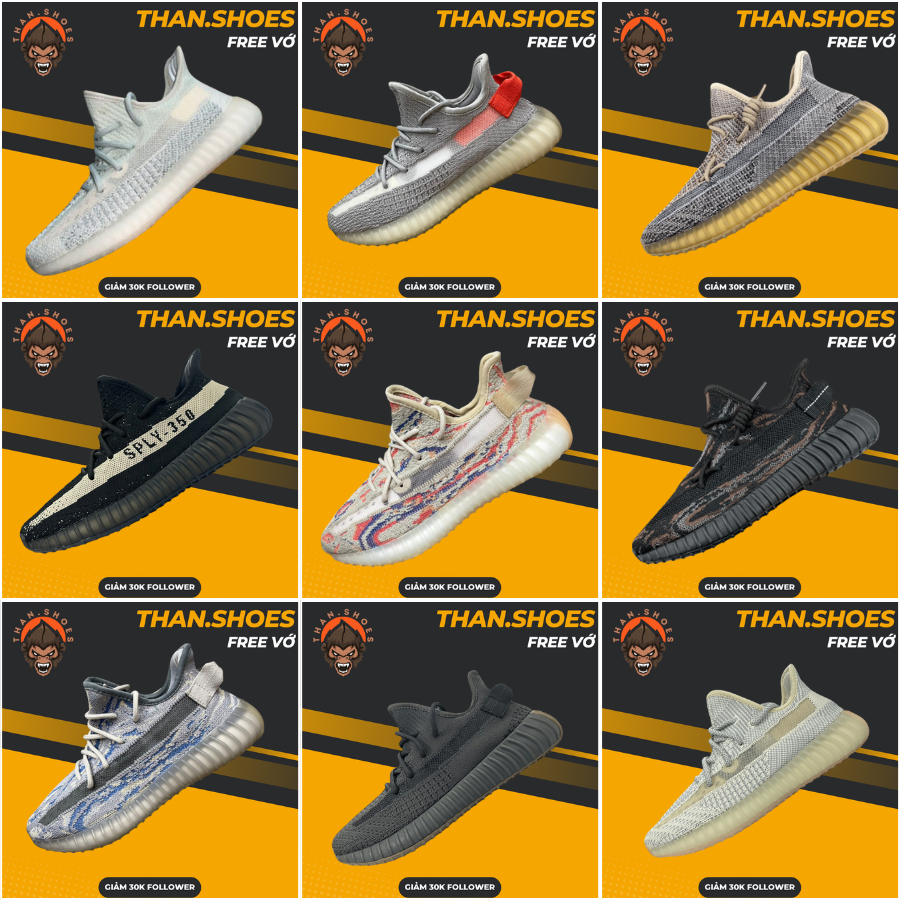 Yeezy - Giá Tốt, Miễn Phí Vận Chuyển, Đủ Loại | Shopee Việt Nam