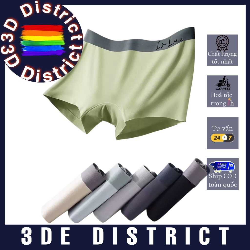 [Hoả Tốc] Quần lót boxer đùi cho nữ/tomboy/transguy, bản nâng cấp