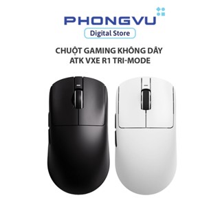  Chuột Gaming không dây ATK VXE R1 Tri-mode - Bảo hành 12 tháng 