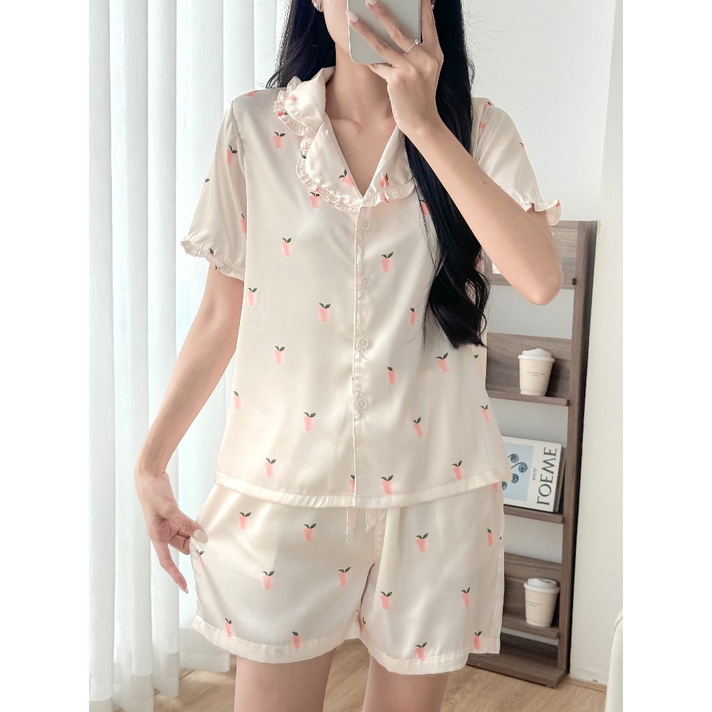 ĐỒ BỘ 💥 𝓢𝓪𝓵𝓮 𝓼𝓸̂́𝓬💥[𝘼̉𝙣𝙝 𝙩𝙝𝙖̣̂𝙩 + 𝙑𝙞𝙙𝙚𝙤] vải lụa latin Hàn Quốc mềm mát