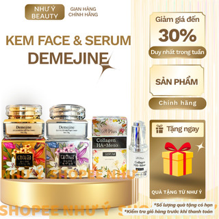  Cặp Kem Face Demejine 20g + Serum Dn Plus 25ml 