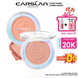  Phấn má hồng CARSLAN - BẢO VỆ DA KHỎI TIA UV 6 màu mịn lì lâu trôi trang điểm tự nhiên 5.5g 