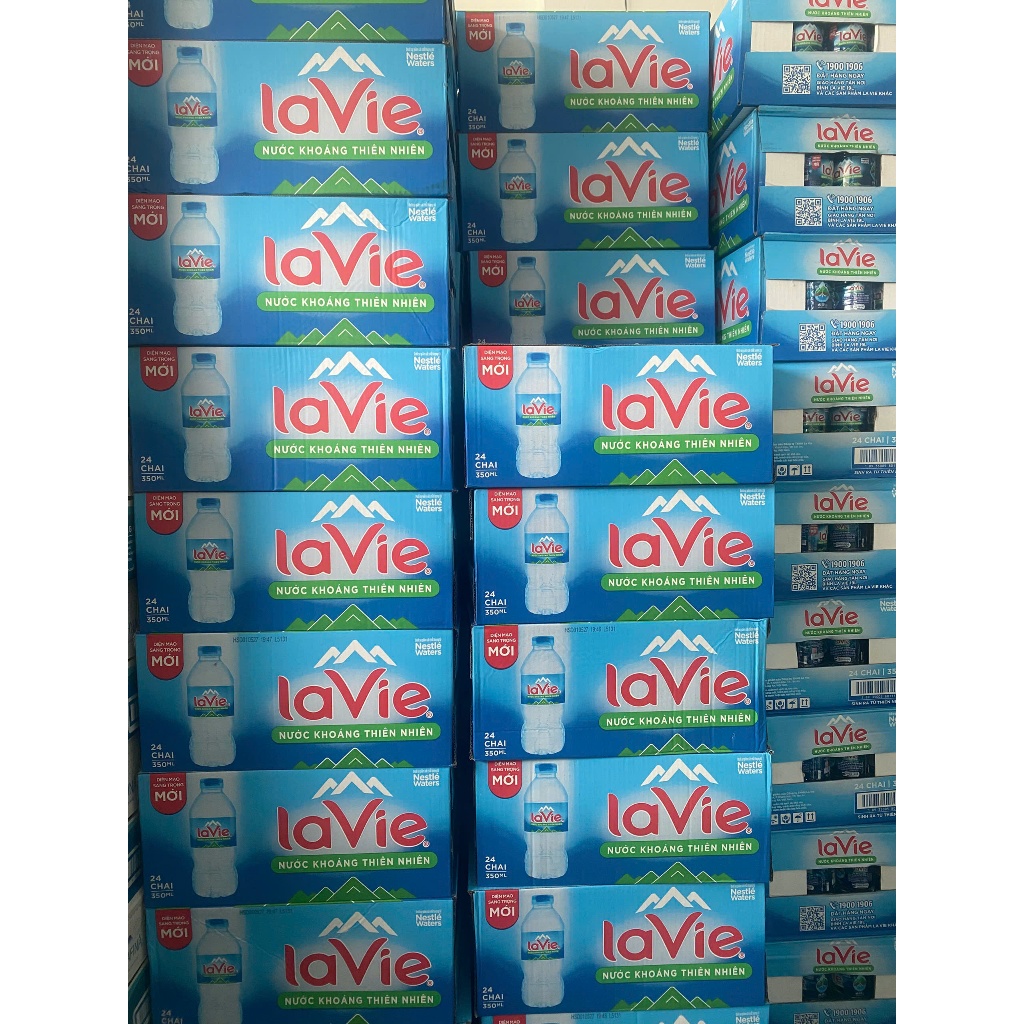 Nước khoáng Lavie 350ml- 1 Thùng 24 chai