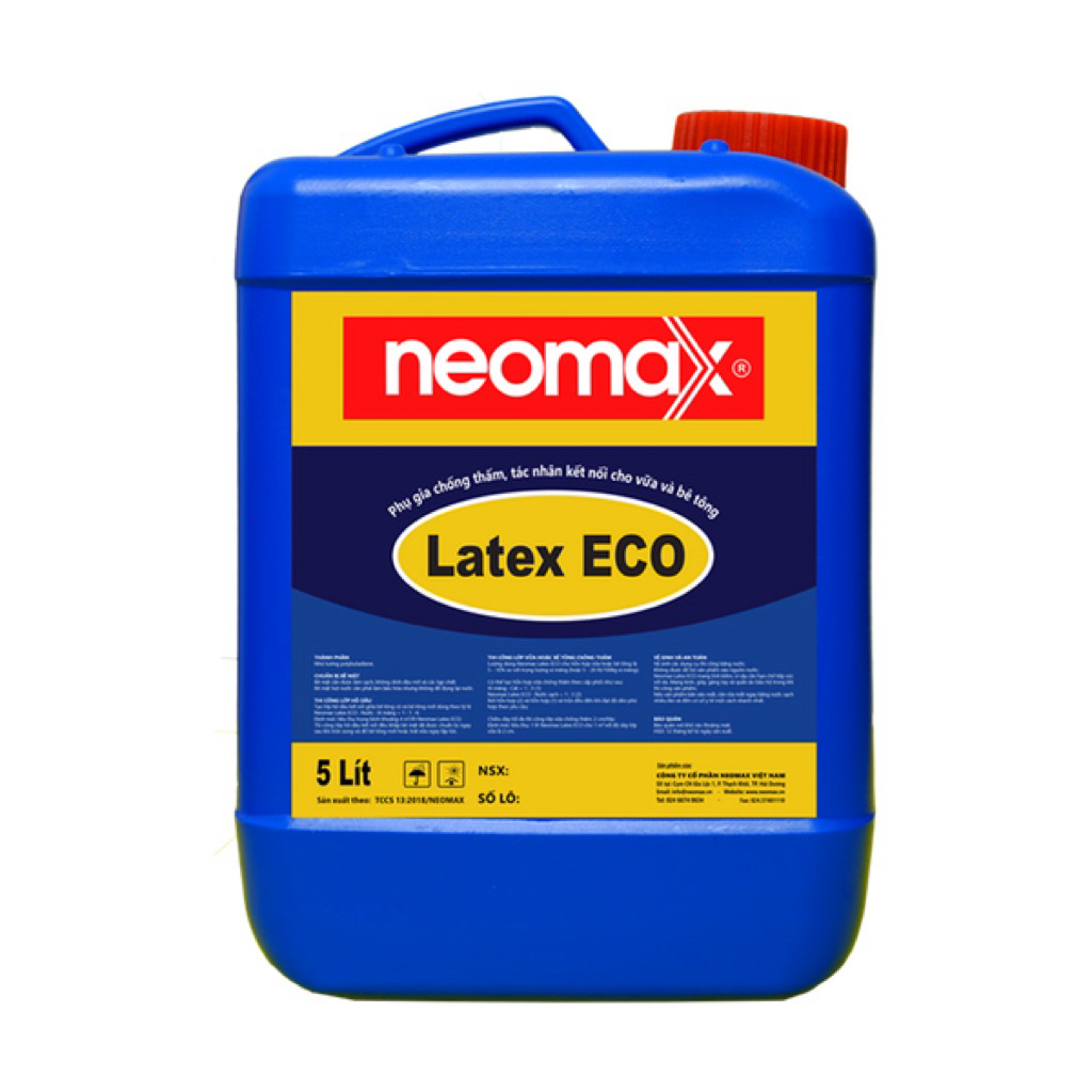 PHỤ GIA LATEX CHỐNG THẤM NEOMAX LATEX ECO TIẾT KIỆM
