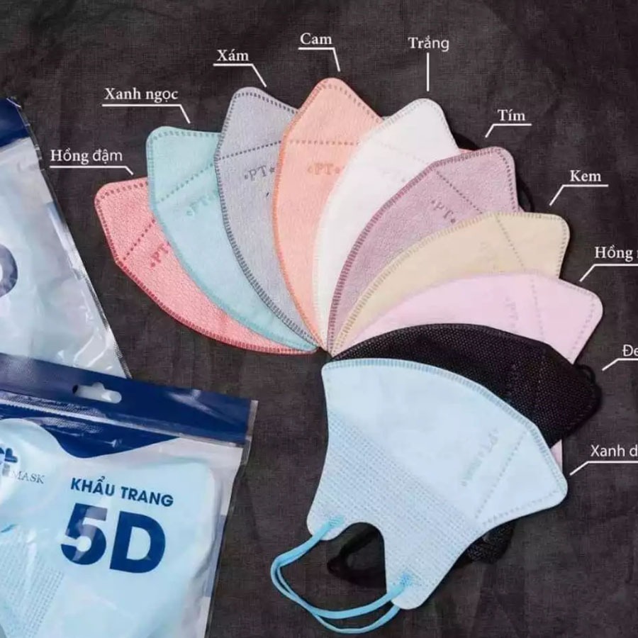 1 Cái Khẩu Trang 5D, 3 Lớp Kháng Khuẩn, Chống Tia UV ( Hàng quà tặng bán lỗ )