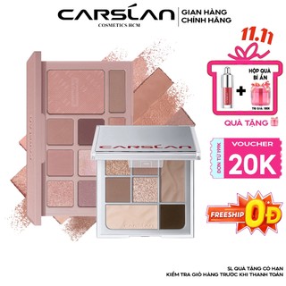  Bảng Phấn Mắt CARSLAN 10 Màu Đa Chức Năng Phấn Bắt Sáng Tạo Khối dành cho người mới 12g 