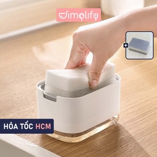 Hộp Đựng Nước Rửa Chén 2 Tầng Thông Minh Dung Tích 300ml
