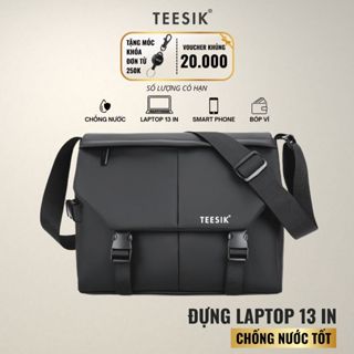  Túi đeo chéo nam TEE SIK túi nam cặp sách nam chống nước túi đựng laptop 13 in nhiều ngăn TS65 