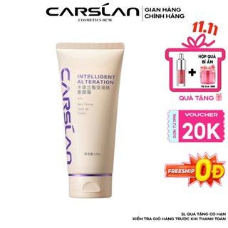  Kem nâng tông da trang điểm CARSLAN không xuống tông suốt 8 giờ trắng sáng không tì vết 120g 
