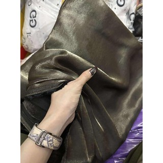 Tằm á b nhũ bling cao cấp Vải dày dặn mềm may ko cần lót 70 k /1 m Khổ 1m5