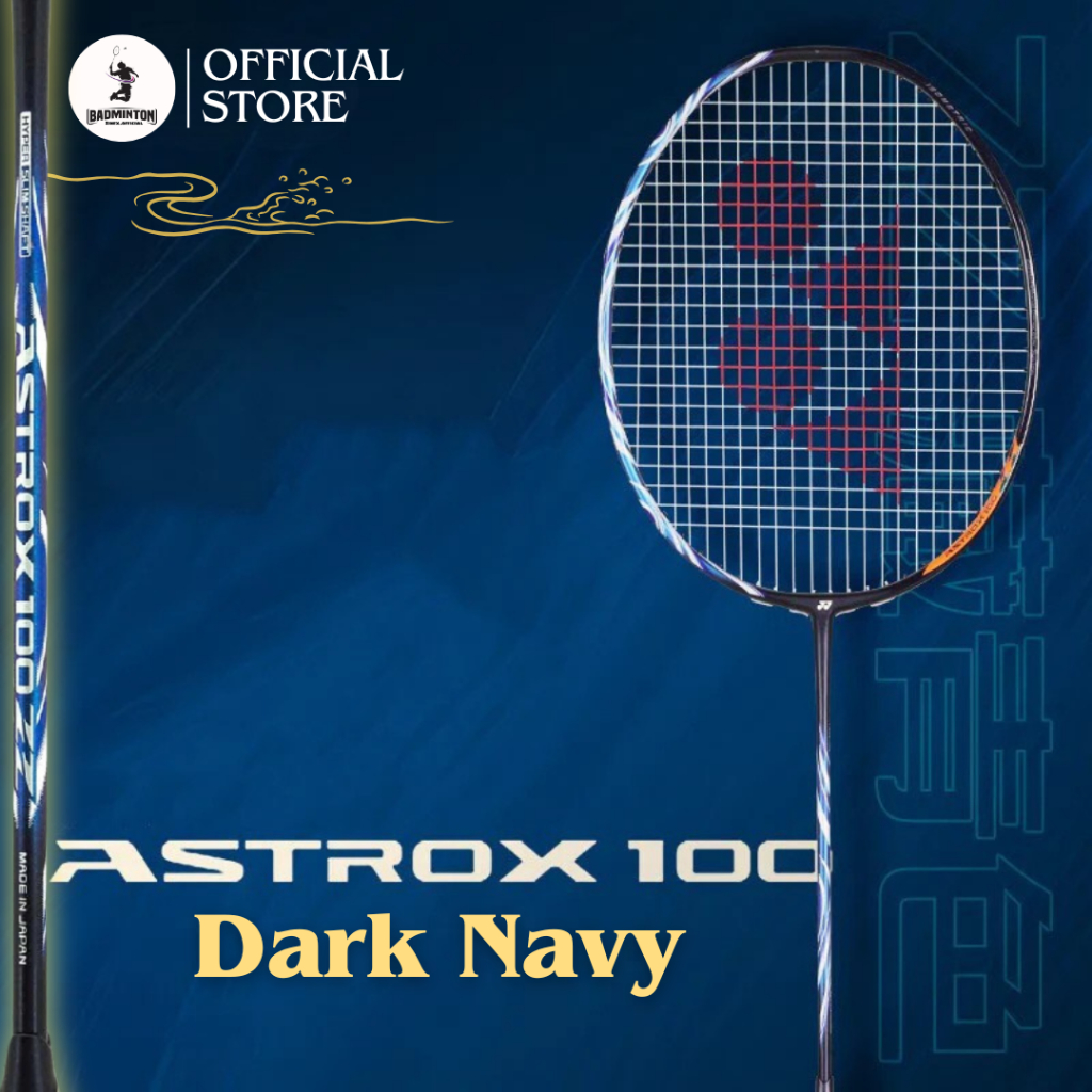 Vợt cầu lông Astrox 100zz Dark Navy (MS16) cao cấp căng sẵn 10kg, vợt cầu lông full carbon thi đấu g