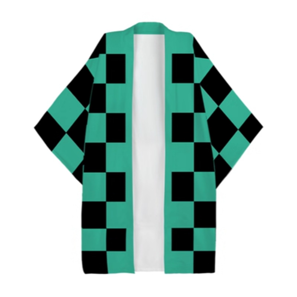 Demon Slayer Anime Cosplay Áo khoác Tanjiro Manga,  Kimetsu no Yaiba Tanjirou Cosplay Phong Cách Nhậ