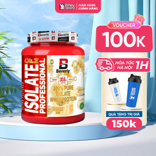  Sữa Tăng Cơ Bắp Beverly Isolate CFM Professional 100% Pure Isolate Whey Protein Chính Hãng 