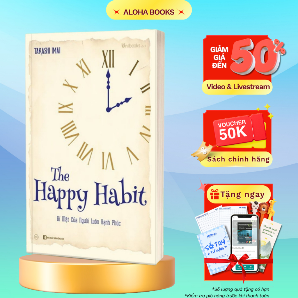 Sách - The Happy Habit – Bí Mật Của Người Luôn Hạnh Phúc - MCBooks