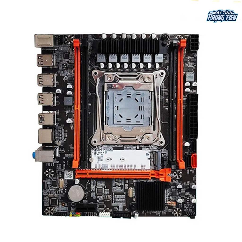 Mainboard X79 (Socket 2011) - Chạy CPU Xeon E5 v1/v2, 4 Khe RAM DDR3 ECC, Chuyên Render, Giả Lập, Bu