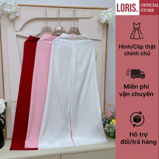 LORIS - Quần lụa phối áo dài , Chỉ Lẻ Quần