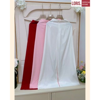 LORIS - Quần lụa phối áo dài , Chỉ Lẻ Quần