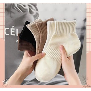 [Peinn] Tất cổ ngắn nữ nam chất vải cotton mềm mịn, vớ nữ basic unisex