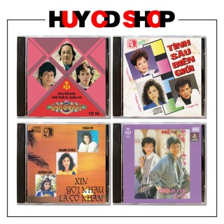 Đĩa CD Tuấn Vũ Thanh Tuyền Chế Linh Duy Khánh Hương Lan Giao Linh Nhạc vàng Bolero - Đĩa lòng trắng