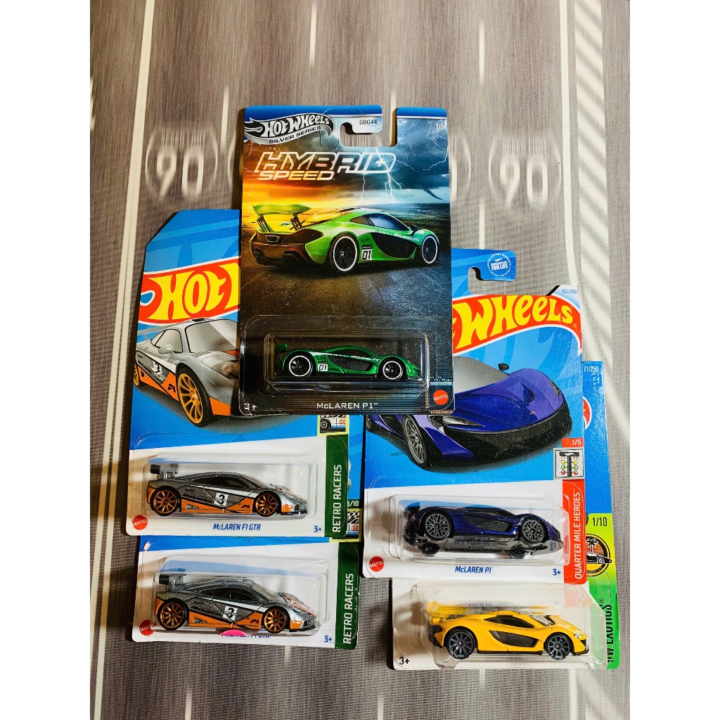 Hiwheels Store xe mô hình Hot Wheels McLaren P1, F1 Basic