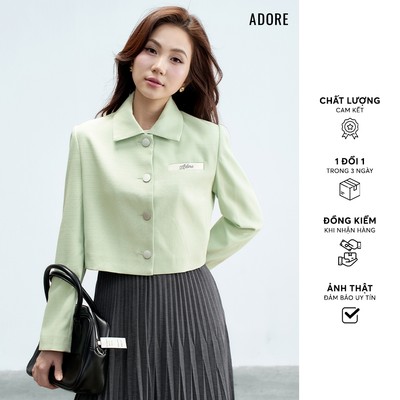 [ ADORE ] Áo blazer tech xanh mint 511BL3002