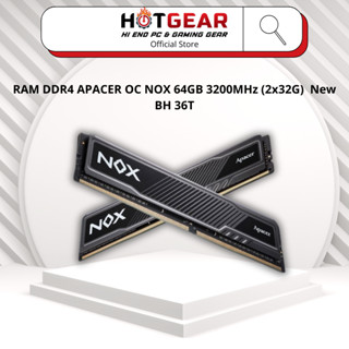  RAM DDR4 APACER OC NOX 64GB 3200MHz  2x32G   New BH 36T 