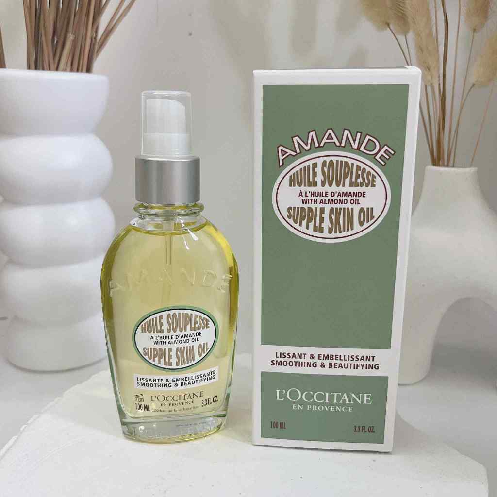 Dầu Dưỡng Thể Hạnh Nhân Loccitane Almond Supple Skin Oil dầu dưỡng body