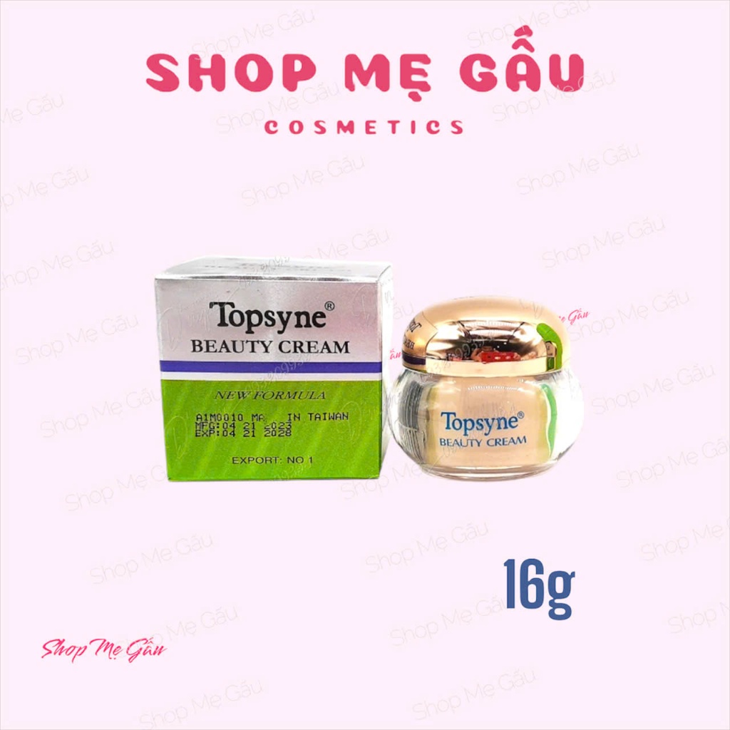 kem dưỡng trắng da Topsyne Beauty Cream 16g