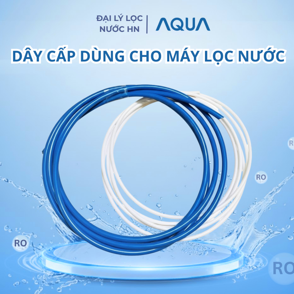 Dây cấp 10mm, dây 6mm dùng cho máy lọc nước - Giá bán 1m