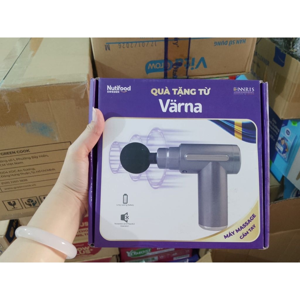 Máy massage cầm tay varna - quà từ nutifood