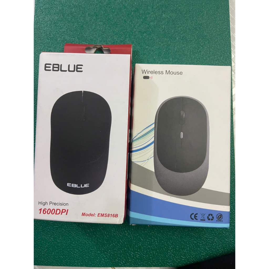 Chuột Không Dây Eblue Và Wireless – Chạm Êm, Kết Nối Mượt, Click Chuẩn Xác