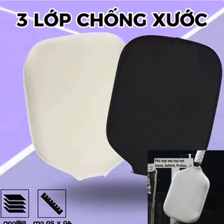 Bao Chống xước Mặt vợt 𝐏𝐈𝐂𝐊𝐋𝐄𝐁𝐀𝐋𝐋 Chống Trầy xước Tối đa, Phù hợp mọi Kích thước Vợt
