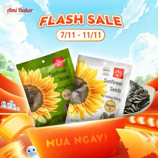 Hướng Dương Mỹ Vị Thơm Giòn - Nguyên Vị & Vị Dừa Gói 55g