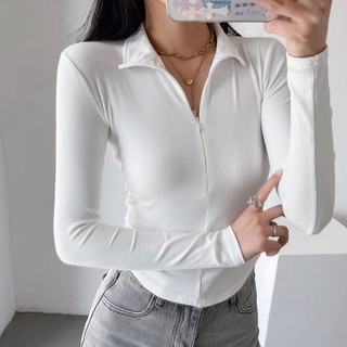 Áo Thun Nữ Dài Tay Co Giãn CinZy SG