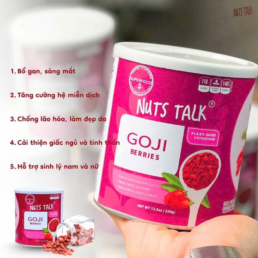 KỶ TỬ ĐỎ NUTS TALK - 350g