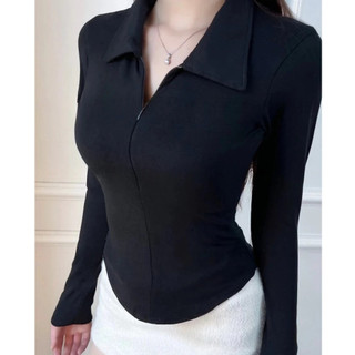 Áo Thun Nữ Dài Tay Co Giãn CinZy SG