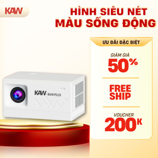 Máy Chiếu 4K Siêu Nét Kaw K650 Plus Chính Hãng, Giá Rẻ, Chất Lượng, Bảo Hành 12 Tháng