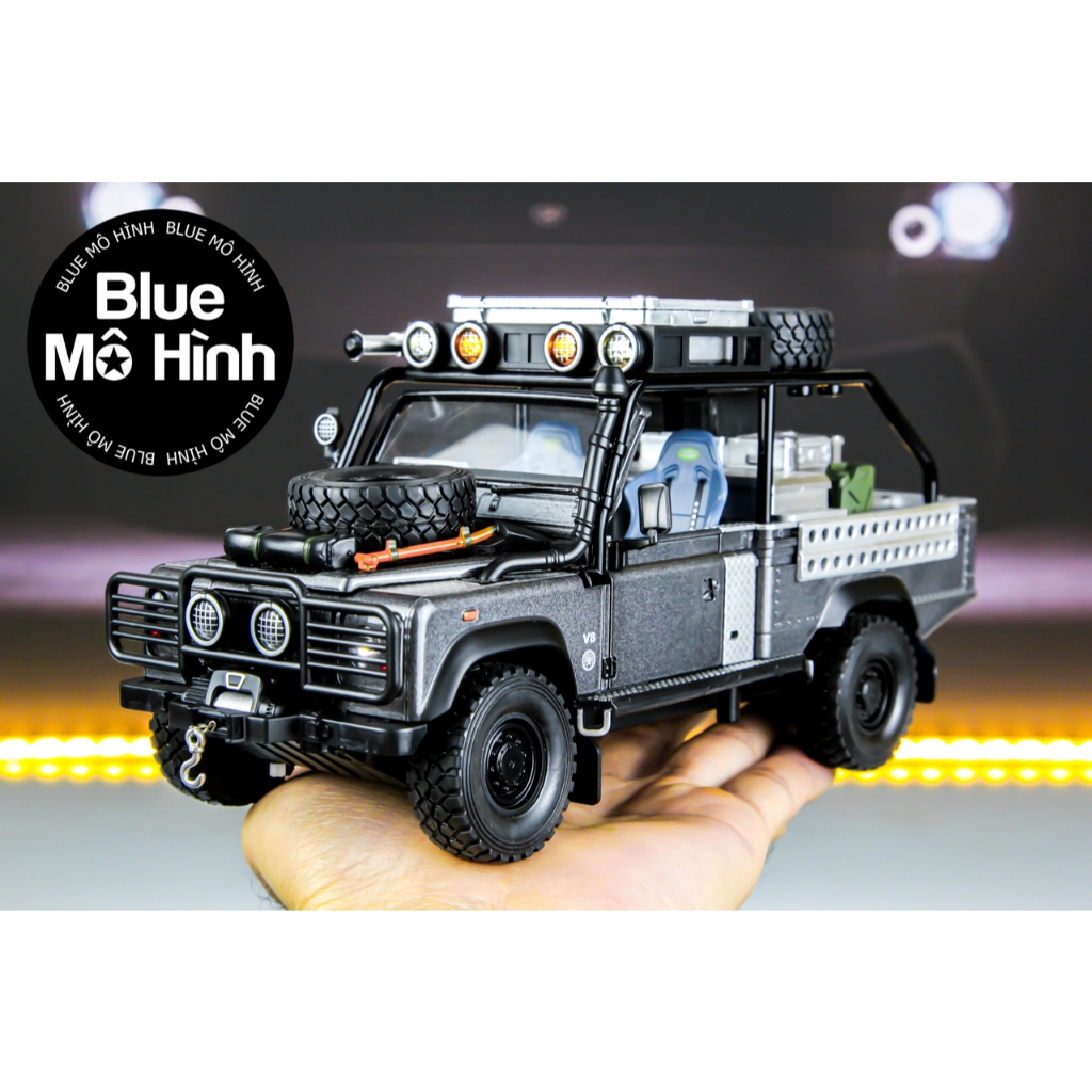 Xe mô hình Land Rover Defender 110 Offroad 1:24