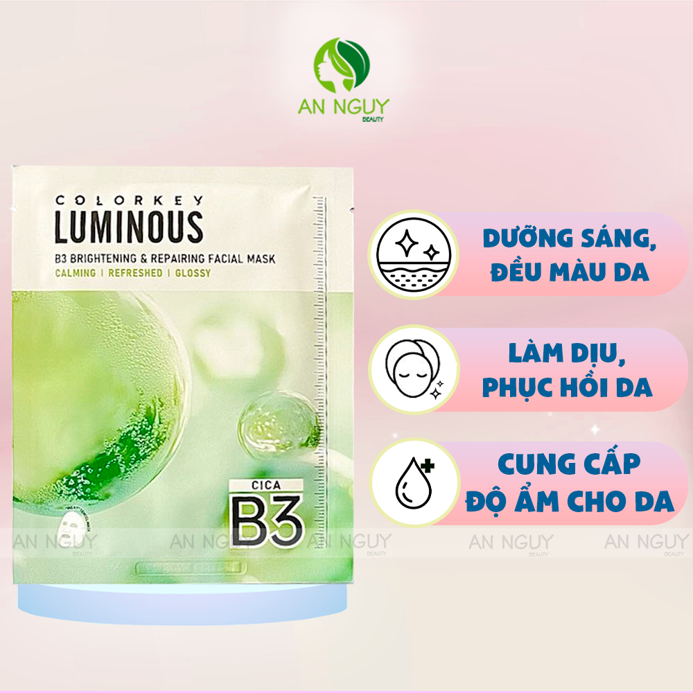 Mặt Nạ Colorkey Luminous B3 Facial Mask 30ml
