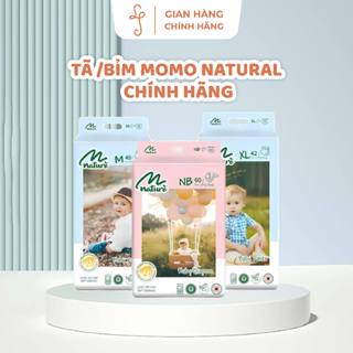  Tã Bỉm Momo Nature Chính Hãng Bỉm Dán Quần Mềm Mỏng Full Size Cho Bé......... 