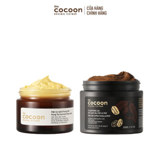   MUA 2 GIẢM 37%  Combo mặt nạ nghệ Hưng Yên Cocoon 30ml TẶNG Tẩy da chết cơ thể cà phê Đắk Lắk 200ml 