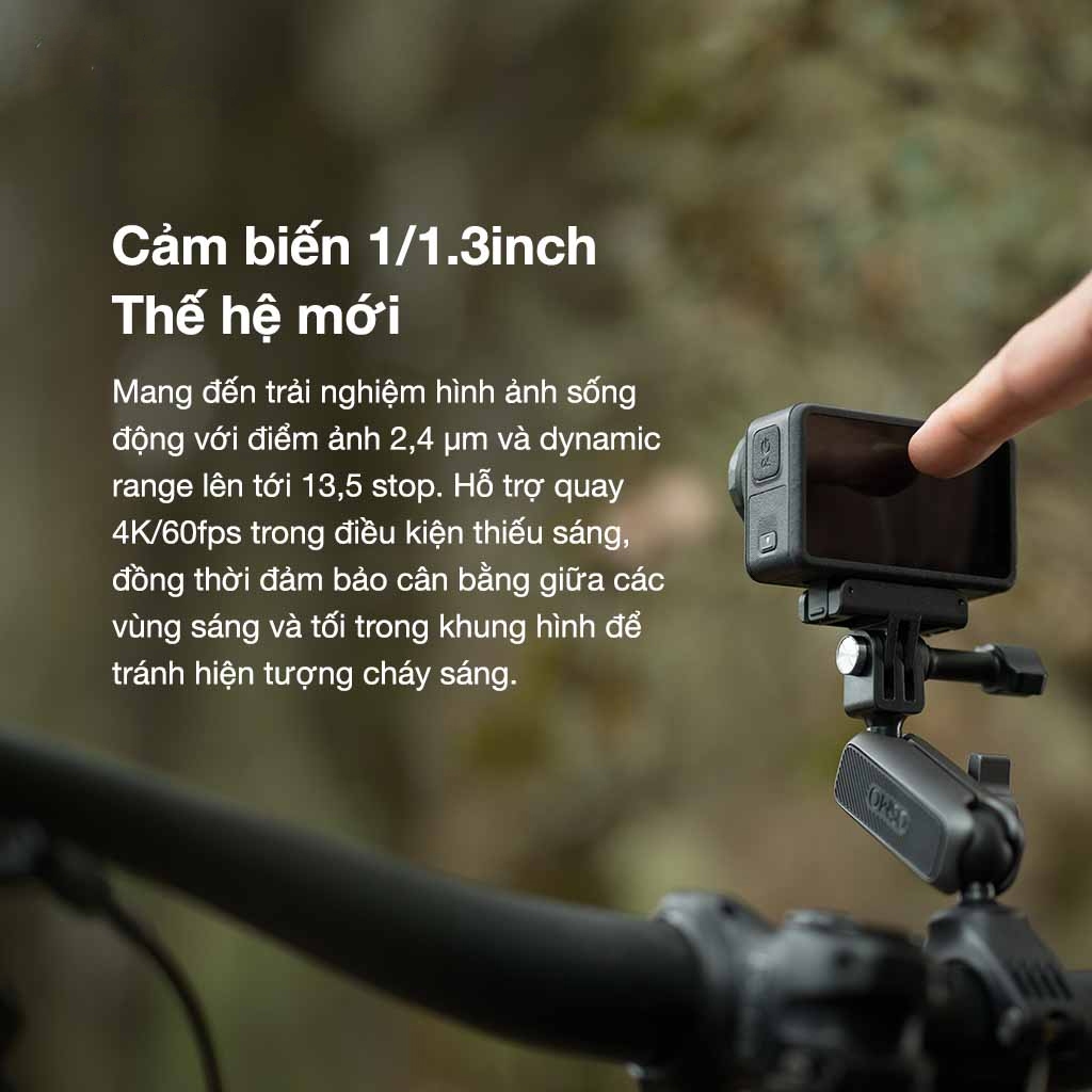Camera Hành Động DJI Osmo Action 5 Pro Máy Quay Hành Trình 4K 120fps, Chế Độ Màu HLG, Quay Đêm Rõ Nét | BigBuy360 - bigbuy360.vn