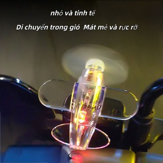  LIUOOP Máy Bay Đèn Led Mini Phát Sáng Khi Di Chuyển Trang Trí Xe Máy Xe Đạp Mũ Bảo Hiểm Với Nhiều Màu Sắc 