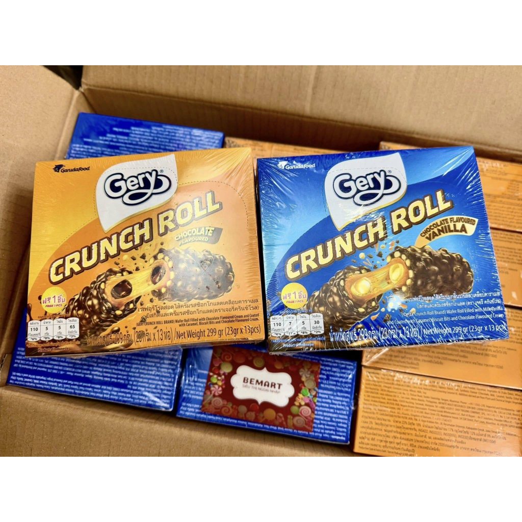 BÁNH GERY CRUNCH ROLL