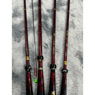 Cần Câu Trúc Nhật 5H Tay Cầm Cán Bầu Chuẩn Nhật - Tem Nhãn Vàng Hàng Nhật Đẹp Fishing Bắt Cá